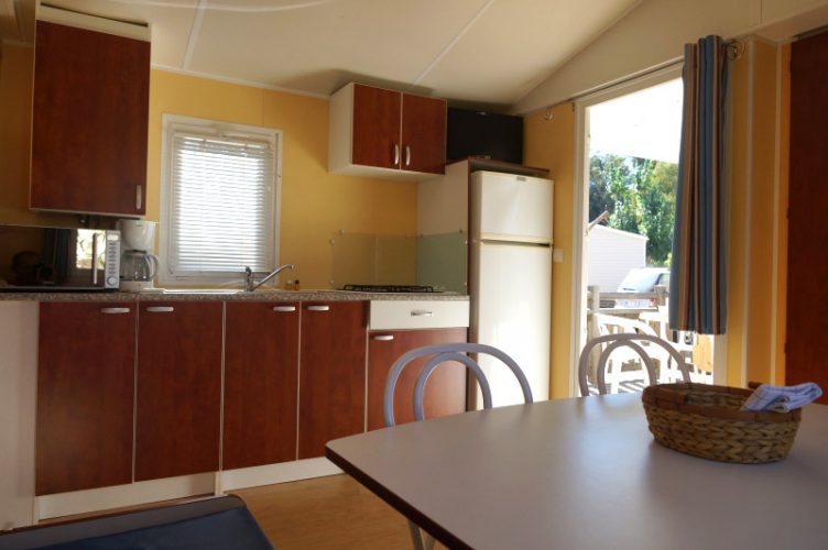 Interieur Mobil-Home Alga Camping International Calvi Corse