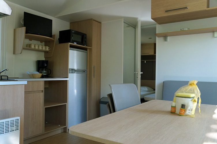 Interieur Mobil-Home Rondinara Camping International Calvi Corse